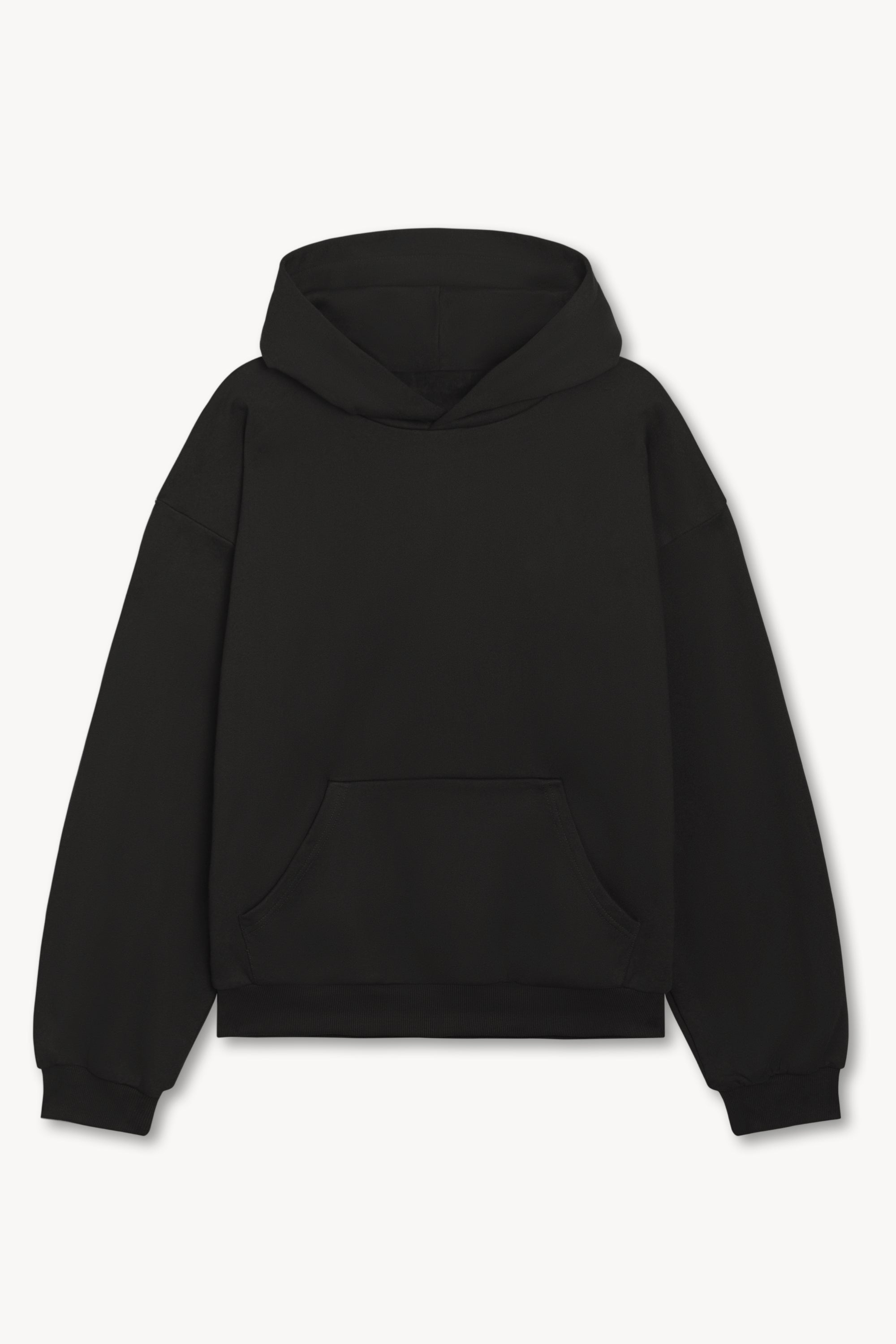 001 Double Layer Hooded Sweater